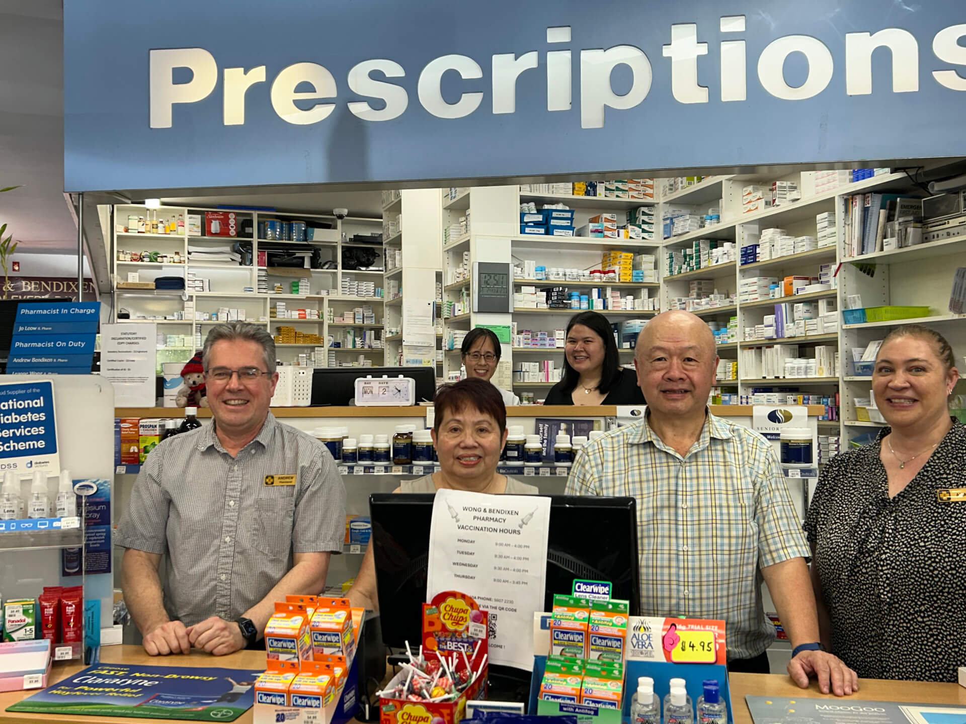 Wong & Bendixen Pharmacy: Personal service is paramount